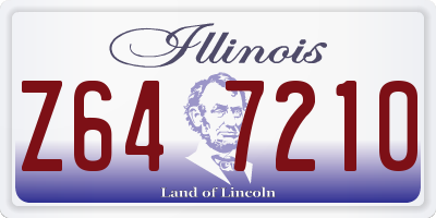 IL license plate Z647210