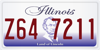IL license plate Z647211