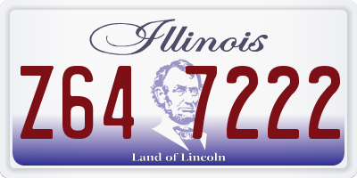 IL license plate Z647222