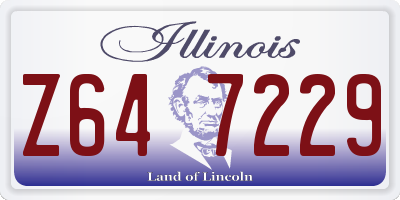 IL license plate Z647229