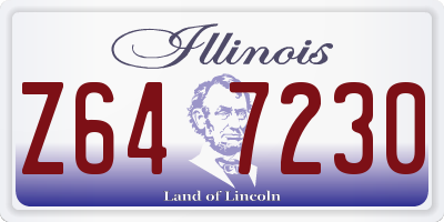 IL license plate Z647230