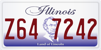 IL license plate Z647242