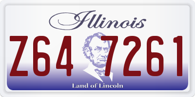IL license plate Z647261