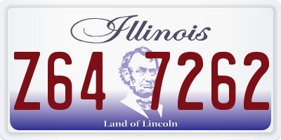 IL license plate Z647262