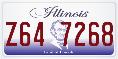 IL license plate Z647268