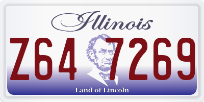 IL license plate Z647269