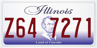 IL license plate Z647271