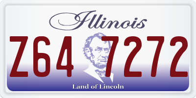IL license plate Z647272