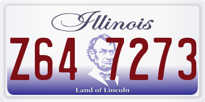 IL license plate Z647273