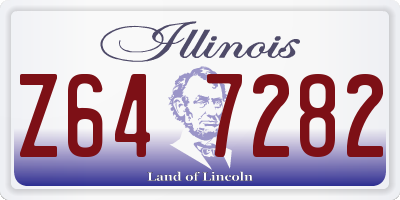 IL license plate Z647282