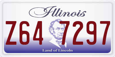 IL license plate Z647297