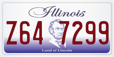 IL license plate Z647299