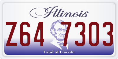 IL license plate Z647303