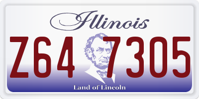 IL license plate Z647305