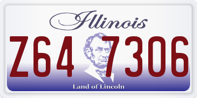 IL license plate Z647306