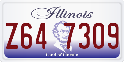IL license plate Z647309