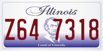 IL license plate Z647318