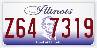 IL license plate Z647319