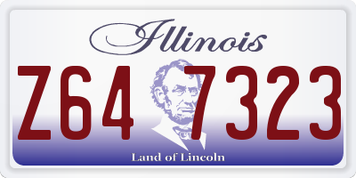 IL license plate Z647323