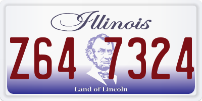 IL license plate Z647324
