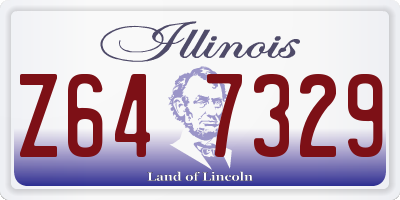 IL license plate Z647329