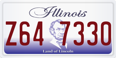 IL license plate Z647330