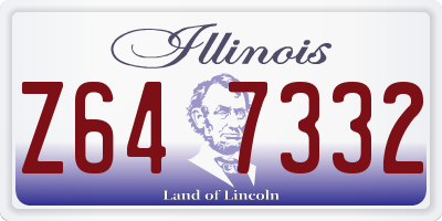 IL license plate Z647332