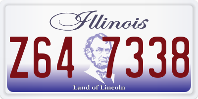 IL license plate Z647338