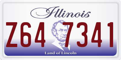 IL license plate Z647341