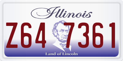 IL license plate Z647361