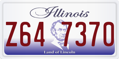 IL license plate Z647370