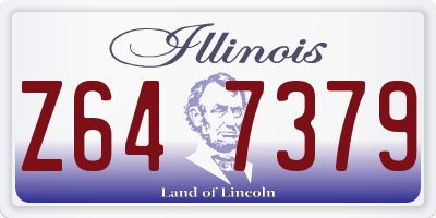IL license plate Z647379