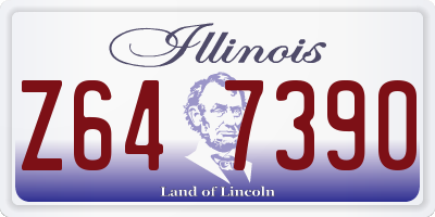 IL license plate Z647390