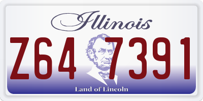 IL license plate Z647391