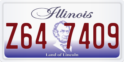 IL license plate Z647409