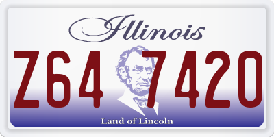 IL license plate Z647420