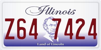 IL license plate Z647424