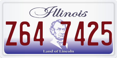 IL license plate Z647425