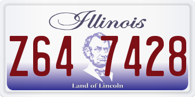 IL license plate Z647428