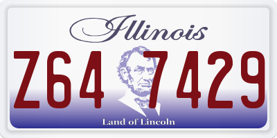 IL license plate Z647429
