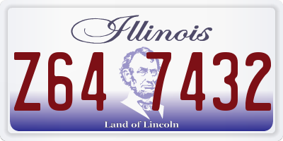 IL license plate Z647432