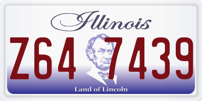 IL license plate Z647439