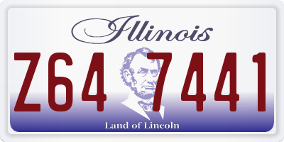 IL license plate Z647441