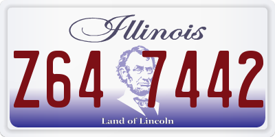 IL license plate Z647442
