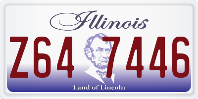 IL license plate Z647446