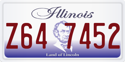 IL license plate Z647452