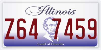 IL license plate Z647459