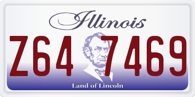 IL license plate Z647469