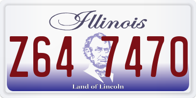 IL license plate Z647470