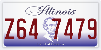 IL license plate Z647479